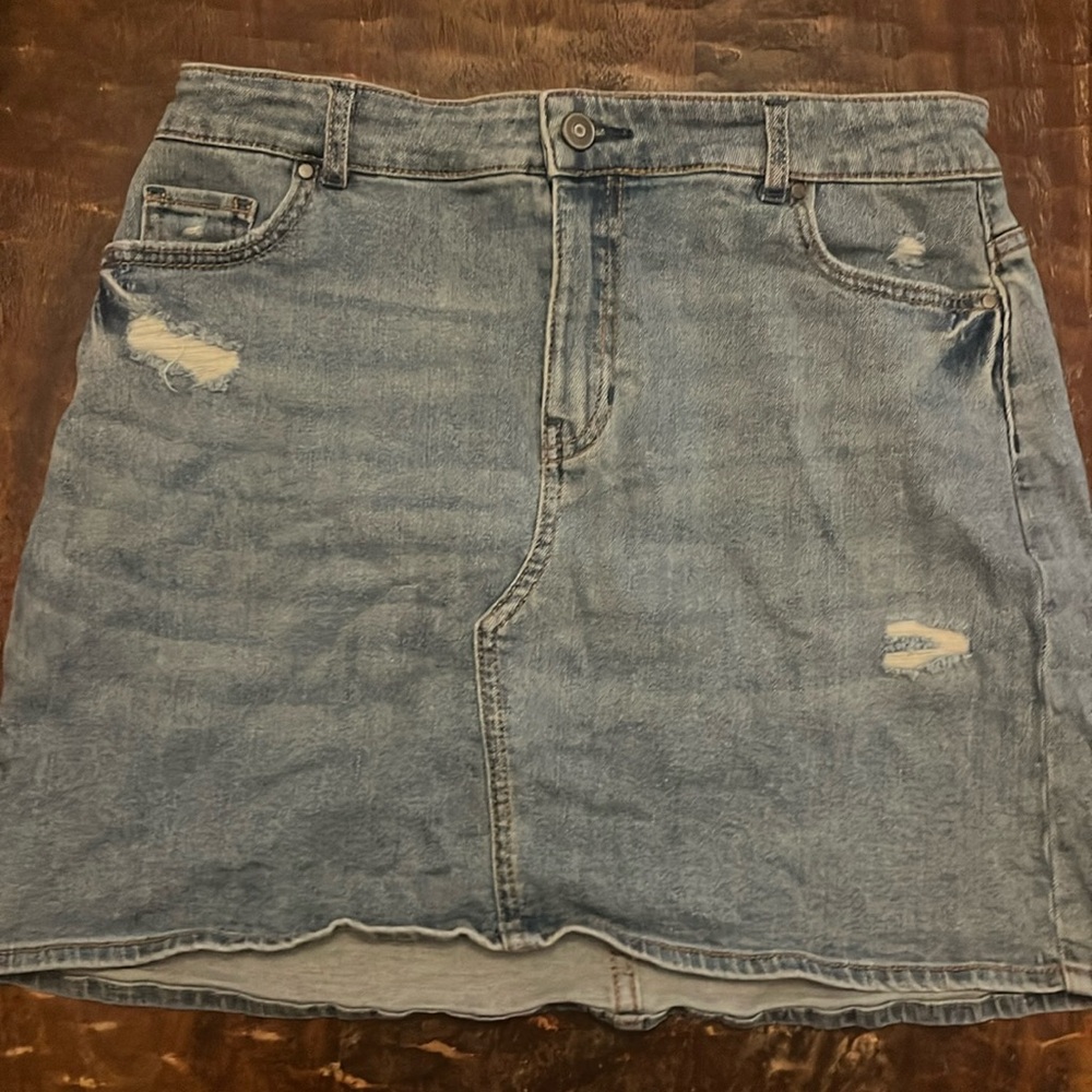 Denim skirt
